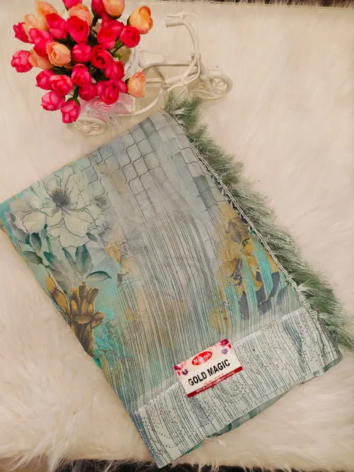 DESIGNER STONE WORK SAREES DS04